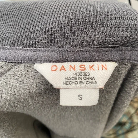 Danskin Grey Zip-up Hoodie - Picture 9 of 9